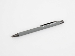 Ручка с покрытием софт-тач и лого 