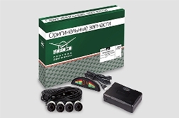 Парковочная система уаз (led-индикатор, 4 датчика, цвет: чёрный) (запчасти), 000000472601400 000000472601200
