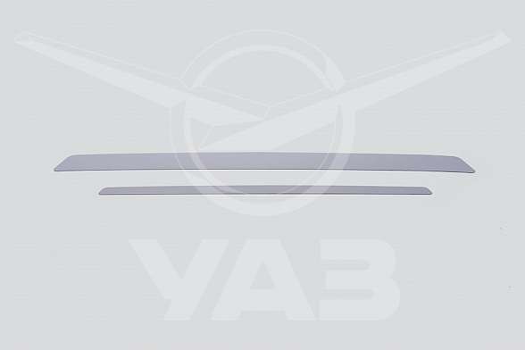 Комплект накладок на порог багажной двери (для а/м уаз патри 316300474400005