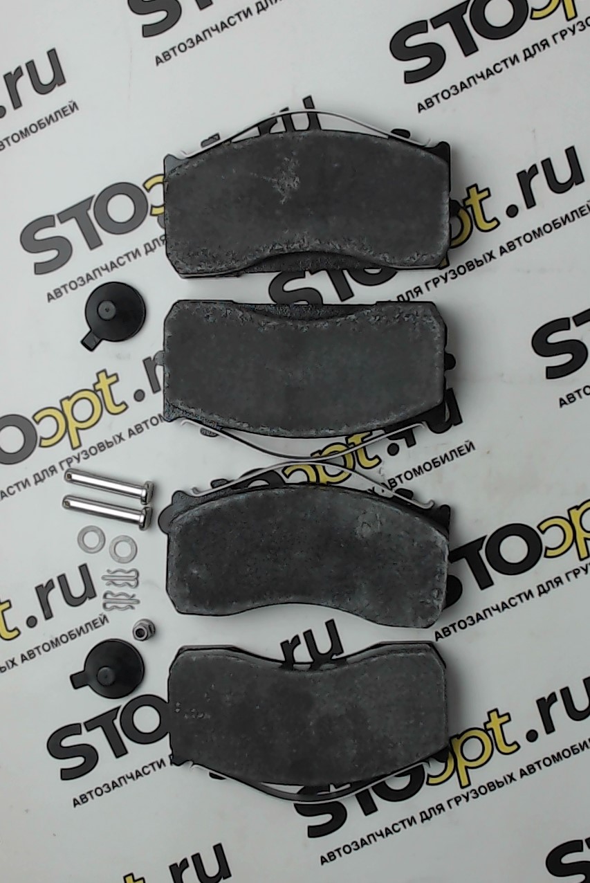 Колодки тормозные jac n75/n80 передние (4шт.) K001537