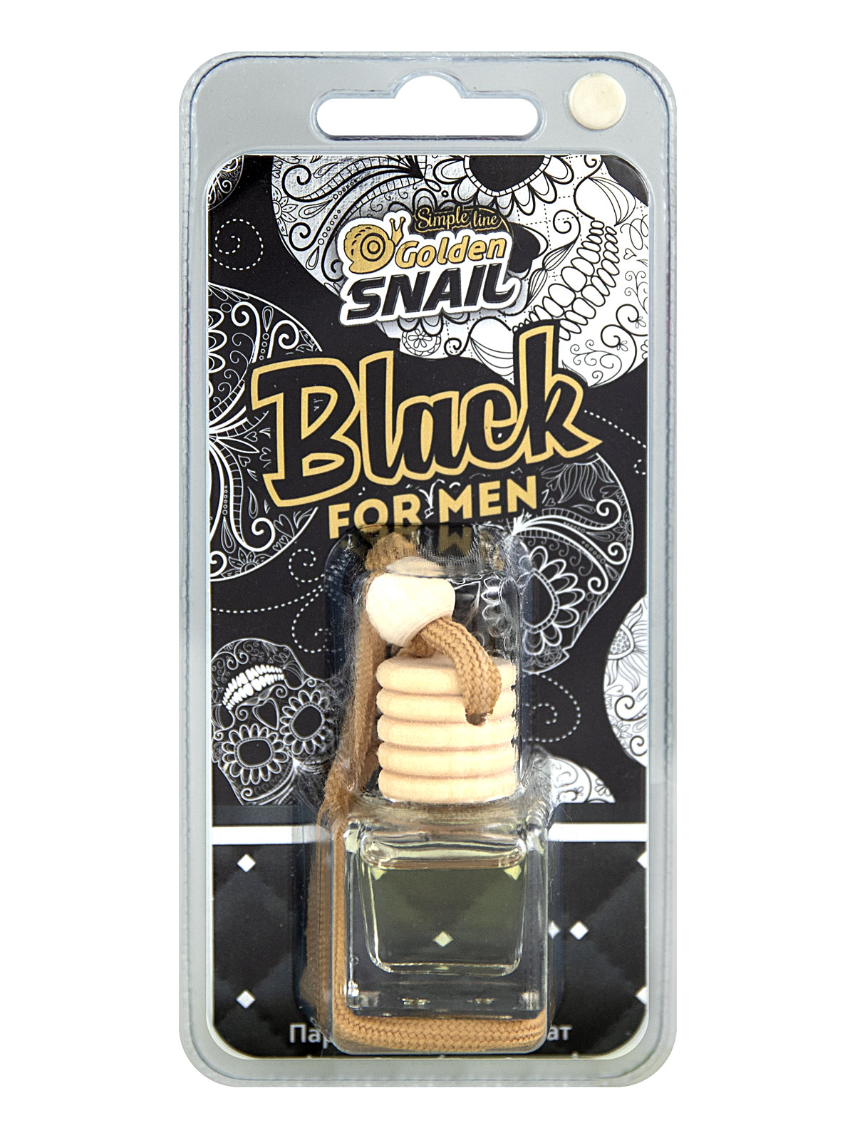 Ароматизатор brilliant black golden snail GS 6188