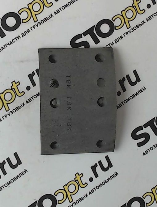 Накладка передней тормозной колодки jac j120 3501105C10QZ-TBK