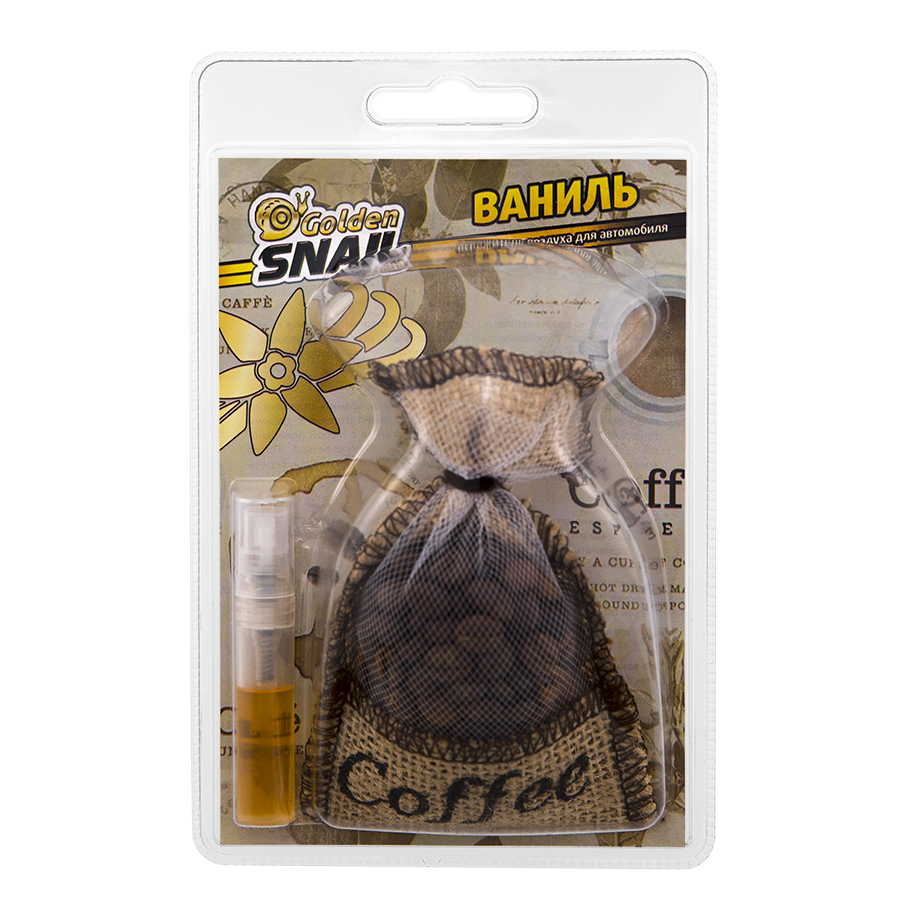 Ароматизатор мешочек кофе ваниль golden snail GS 6101